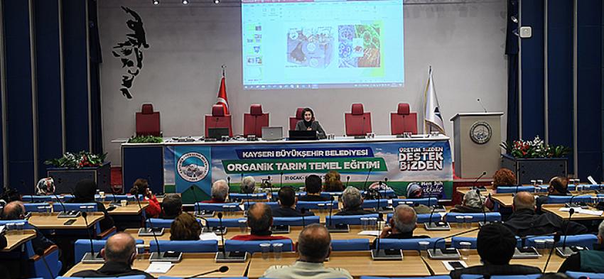 BÜYÜKŞEHİR’İN ORGANİK TARIM TEMEL EĞİTİM PROGRAMI SÜRÜYOR