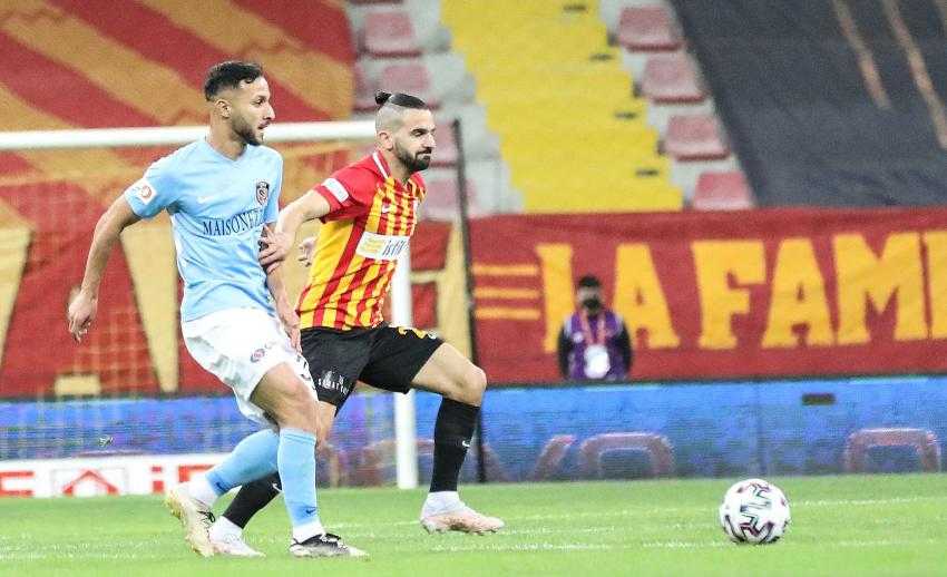 KAYSERİSPOR 0 – GAZİANTEP 0 (İLK YARI SONUCU)