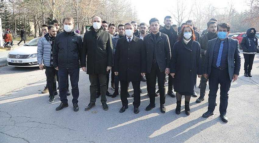 ERÜ’DE SARIKAMIŞ ŞEHİTLERİNİ ANMA YÜRÜYÜŞÜ