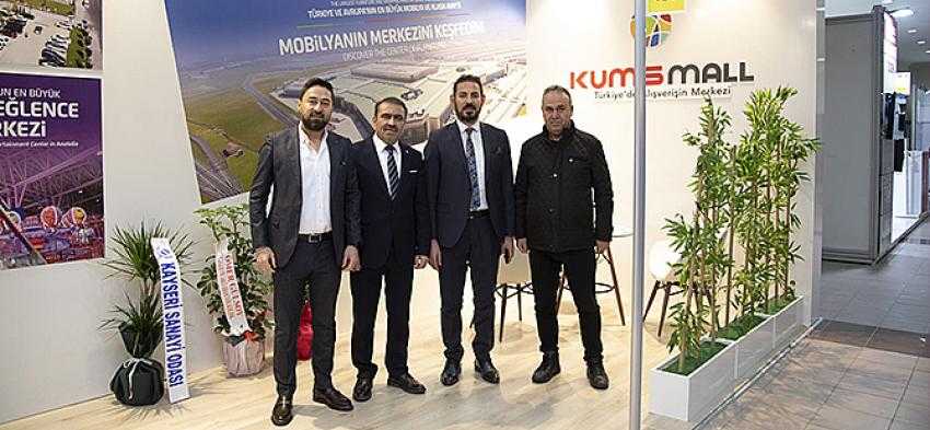 TÜRKİYE VE AVRUPA'NIN EN BÜYÜĞÜ KUMSMALL, TÜRKİYE VE AVRUPA'NIN EN BÜYÜK MOBİLYA FUARI’NDA