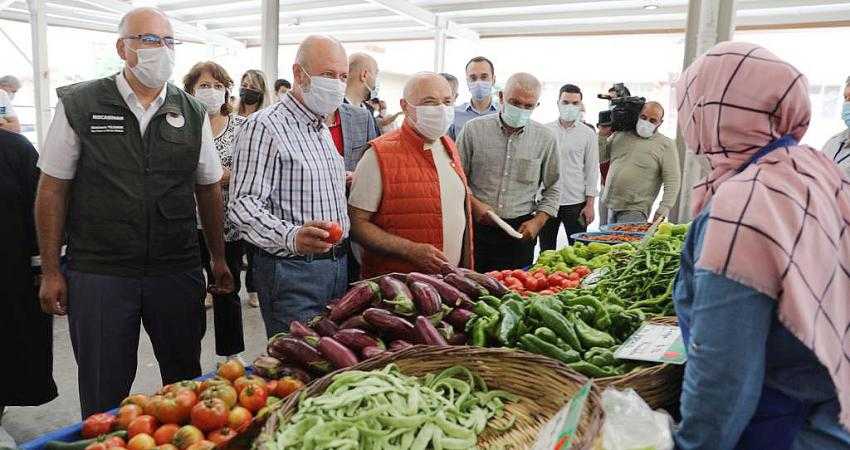 KAYSERİ’DE TEK, TÜRKİYE’YE ÖRNEK OLAN YÜZDE 100 EKOLOJİK PAZAR AÇILDI