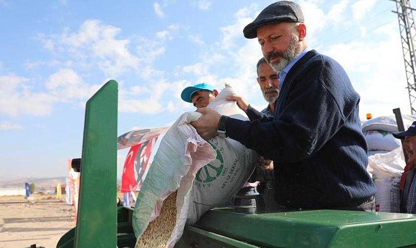 Kocasinan’da ekilmedik toprak kalmayacak